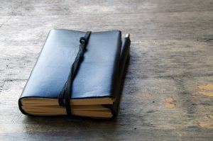 Leather Bound Journal Outdoors