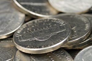 American Nickels Extreme Close Up