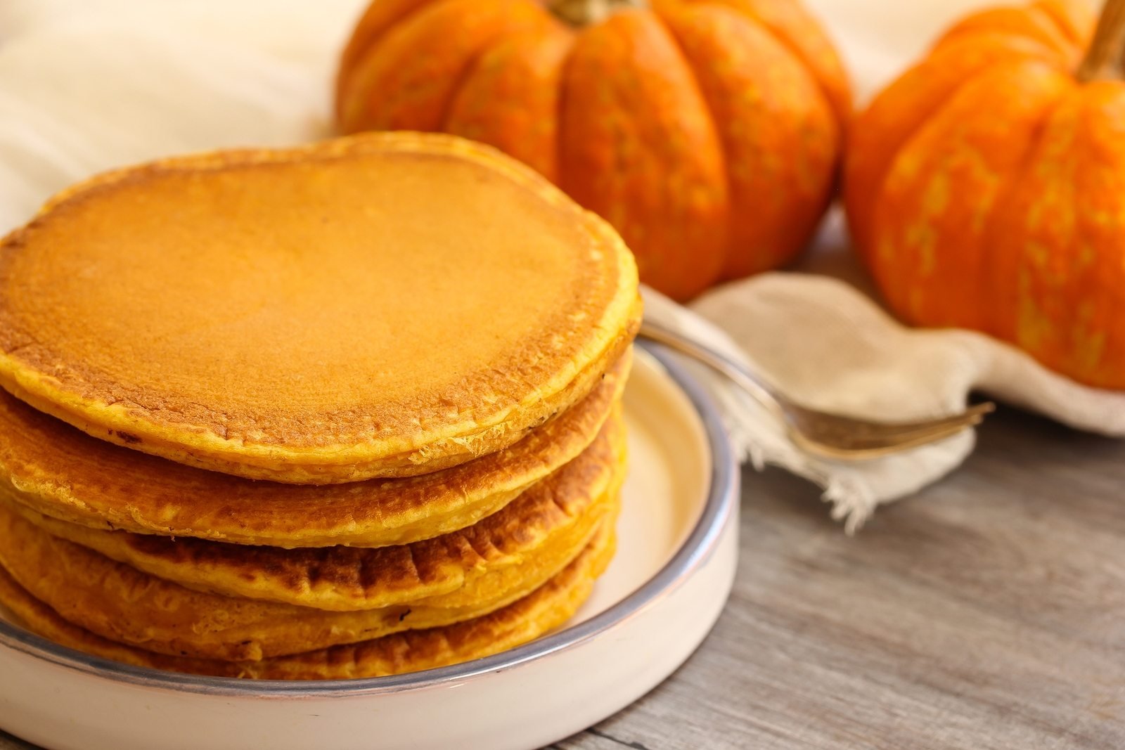 Breakfast – Homemade Pumpkin Pancakes